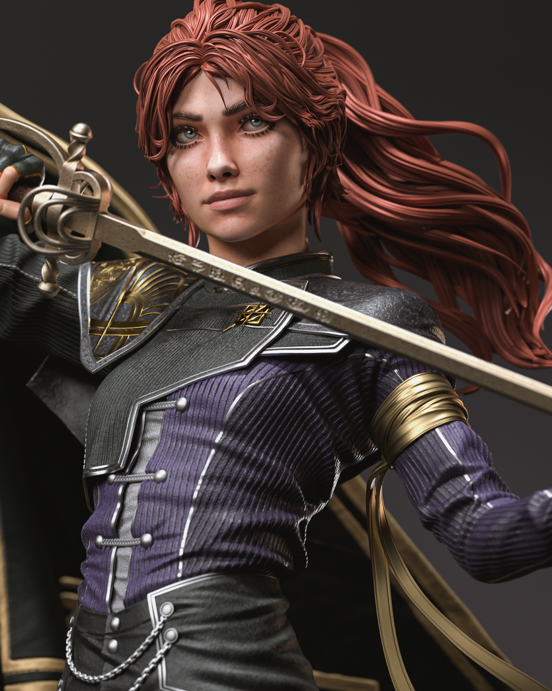 Maelle | Expedition 33 | Fan Art | Fully Magnetized Collectible Figurine