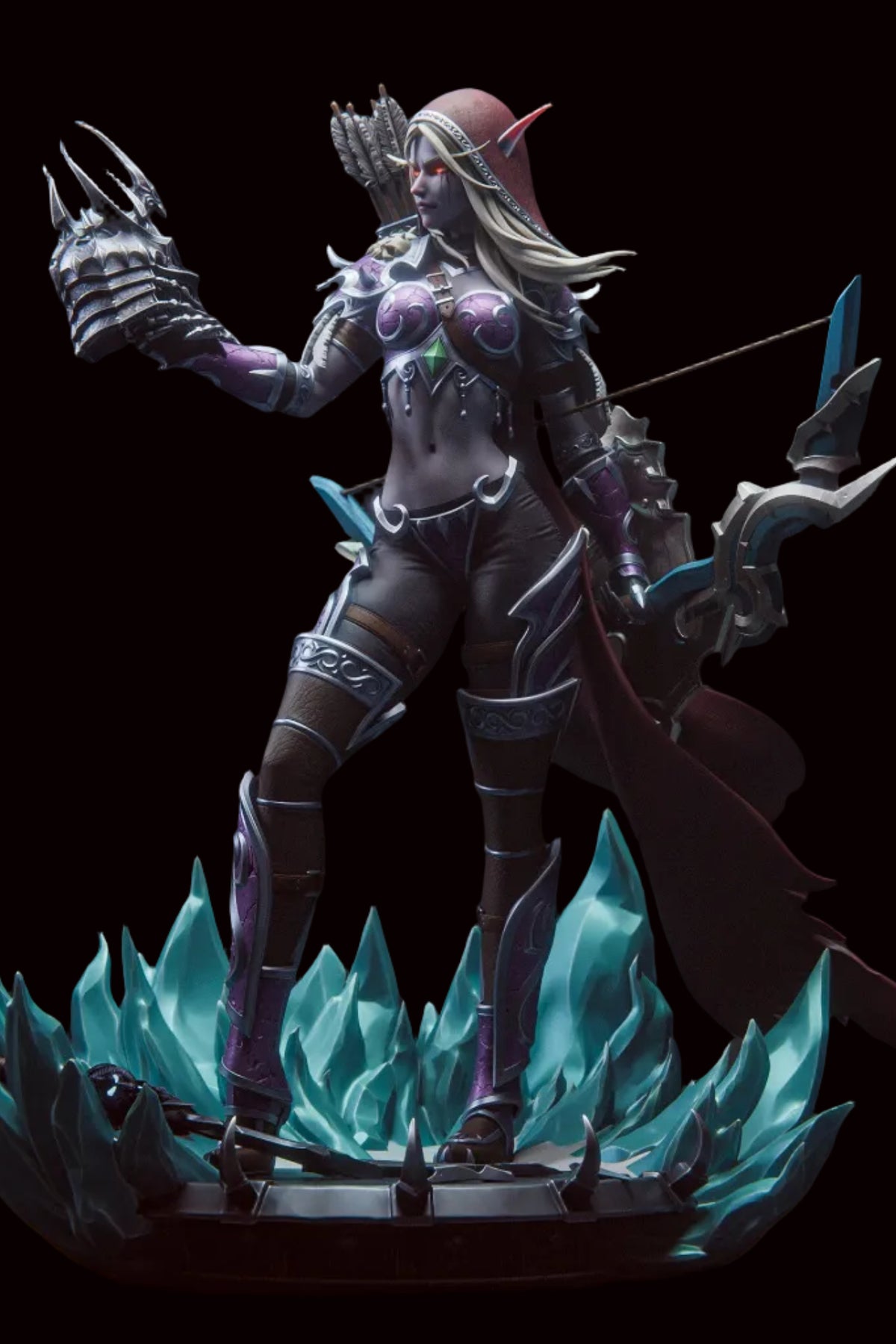 Sylvanas Windrunner | Warcraft | World of Warcraft | Fan Art | Fully Magnetized Collectible Figurine