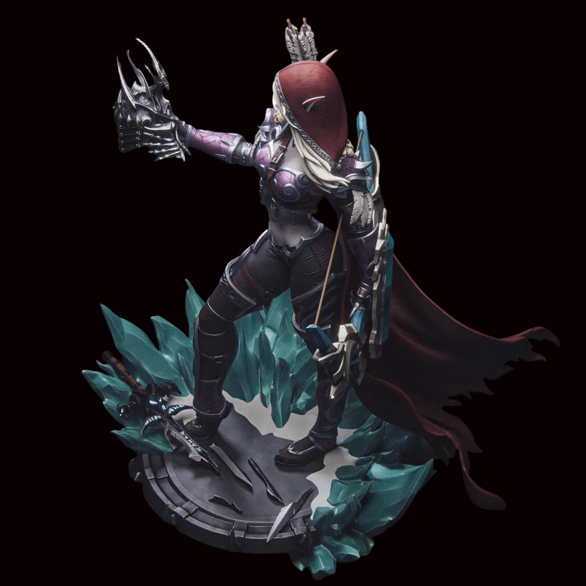 Sylvanas Windrunner | Warcraft | World of Warcraft | Fan Art | Fully Magnetized Collectible Figurine