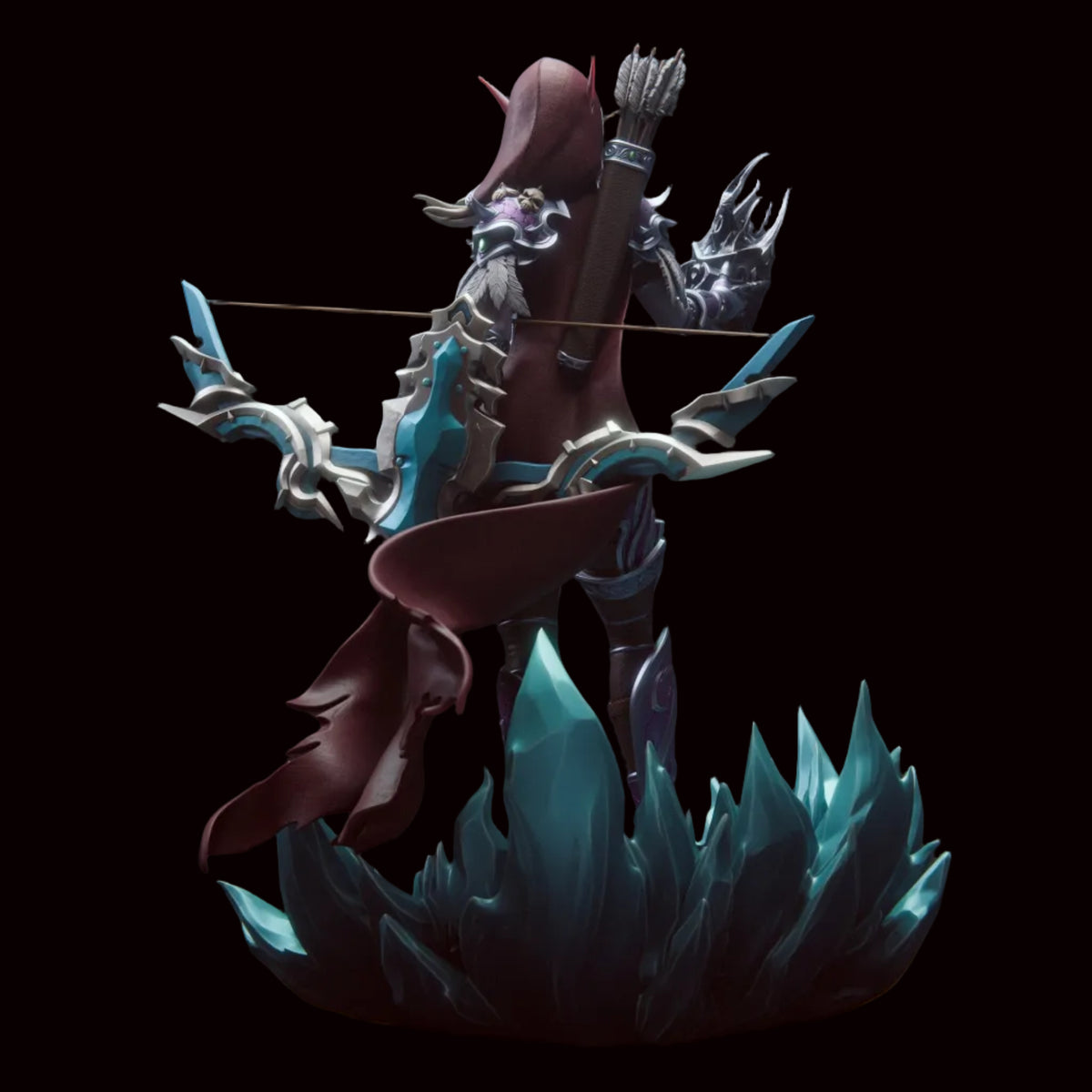 Sylvanas Windrunner | Warcraft | World of Warcraft | Fan Art | Fully Magnetized Collectible Figurine