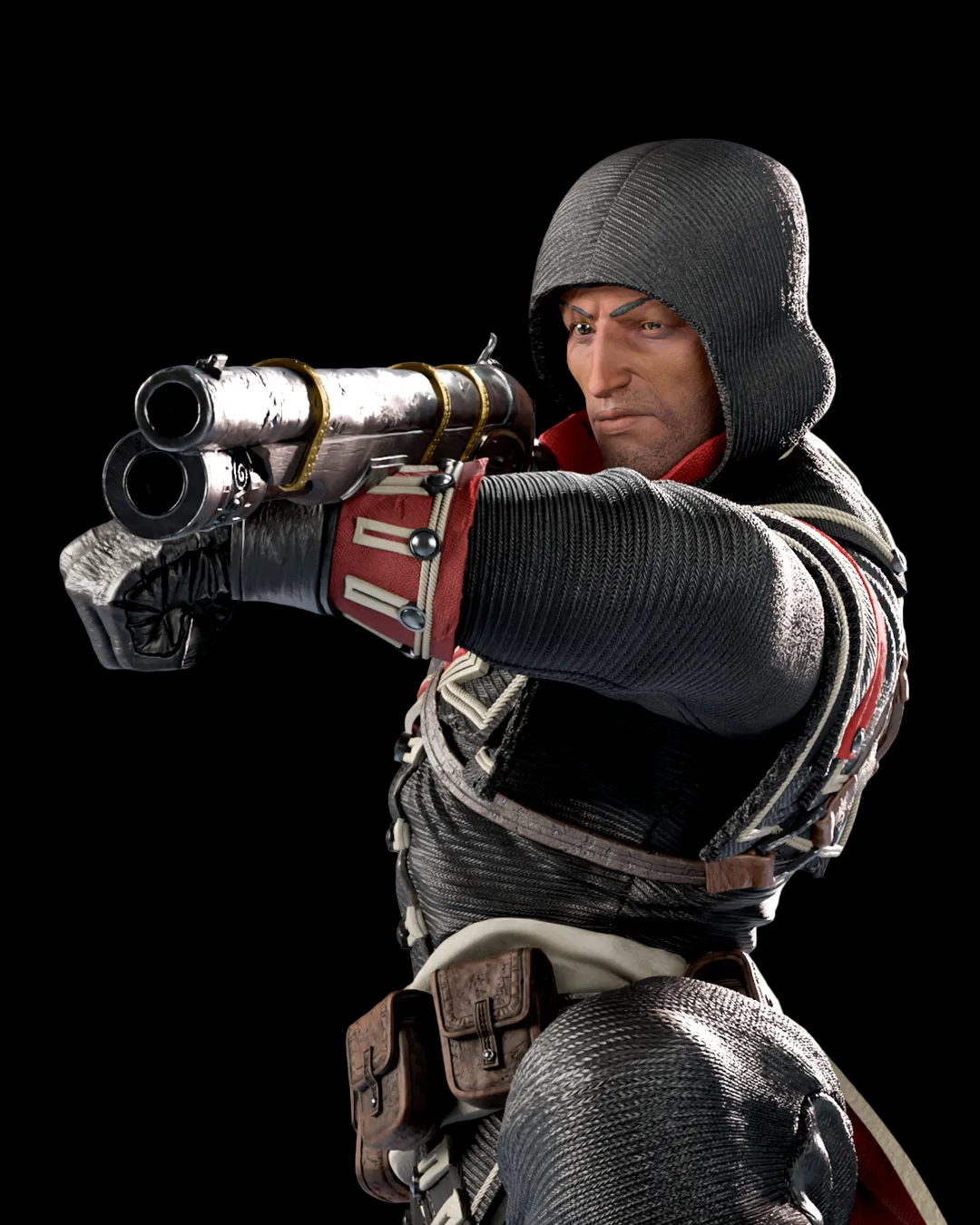 Shay Cormac | Assassin's Creed Rogue | Fan Art | Fully Magnetized Collectible Figurine