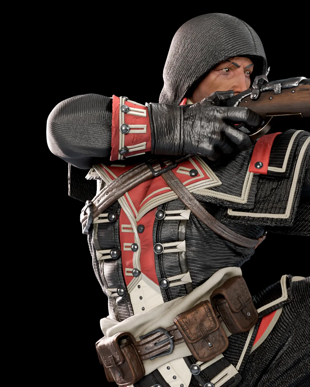 Shay Cormac | Assassin's Creed Rogue | Fan Art | Fully Magnetized Collectible Figurine