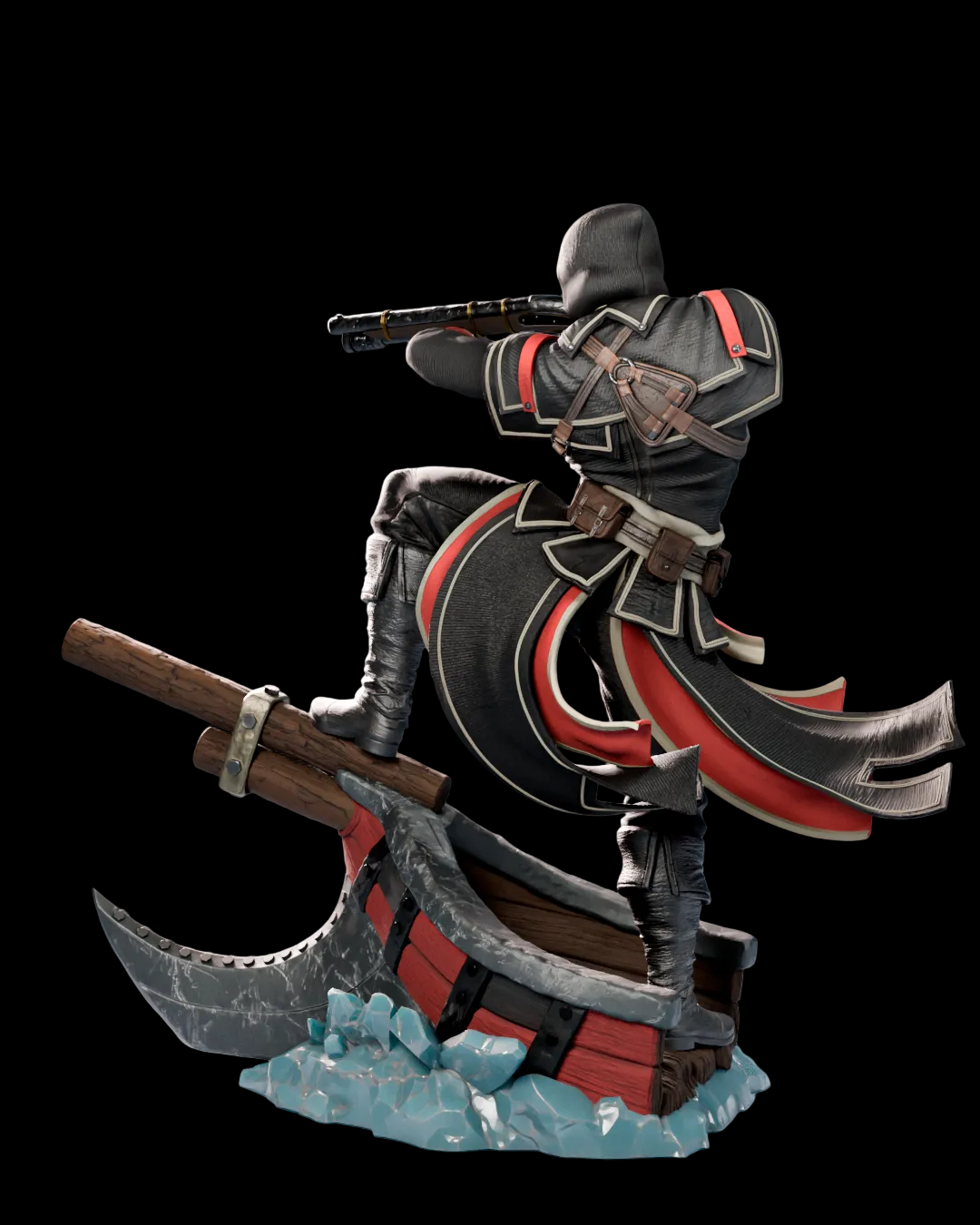 Shay Cormac | Assassin's Creed Rogue | Fan Art | Fully Magnetized Collectible Figurine