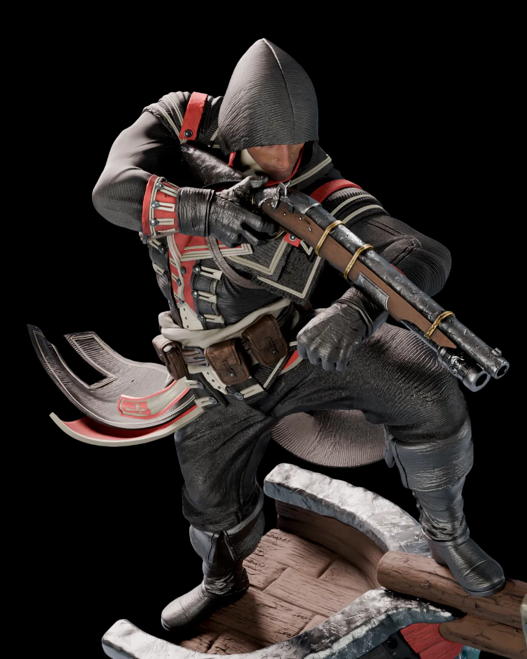 Shay Cormac | Assassin's Creed Rogue | Fan Art | Fully Magnetized Collectible Figurine