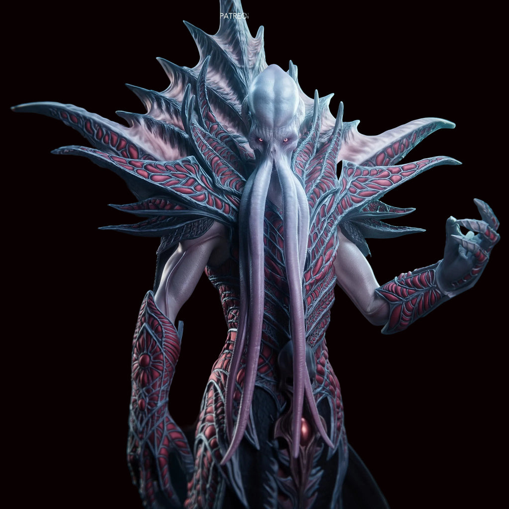 The Emperor (Mind Flayer) | Baldur's Gate 3 | Fan Art | Fully Magnetized Figurine