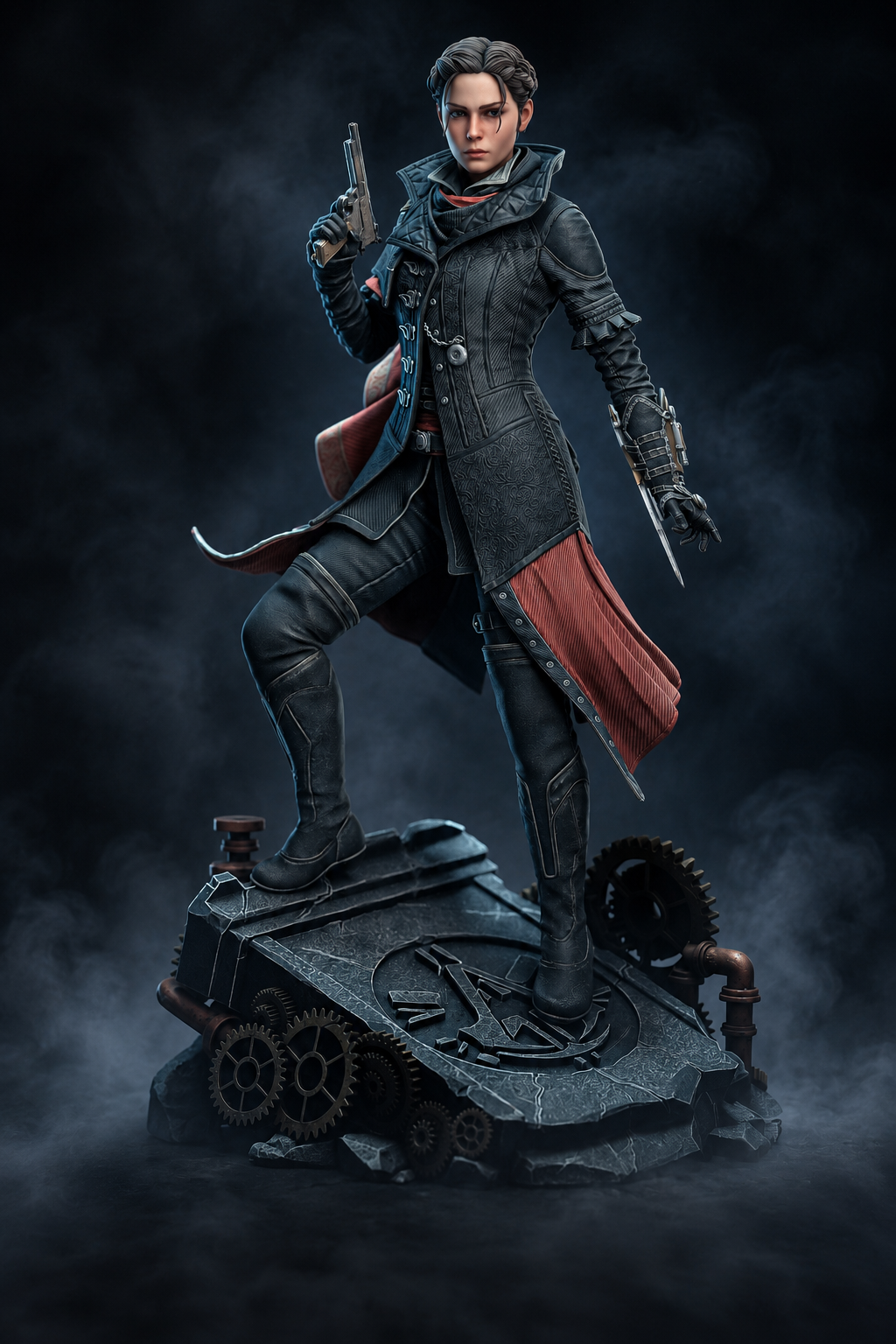 Іві Фрай | Assassin’s Creed Syndicate | Фан-арт | Повністю магнітна колекційна фігурка