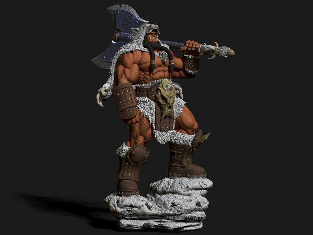 Durotan | Warcraft | World of Warcraft | Fan Art | Fully Magnetized Collectible Figurine