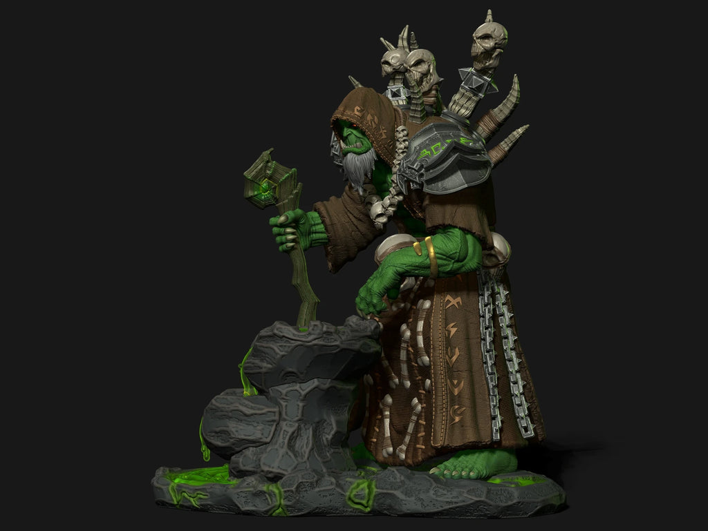 Gul'dan | Warcraft | World of Warcraft | Fan Art | Fully Magnetized Collectible Figurine