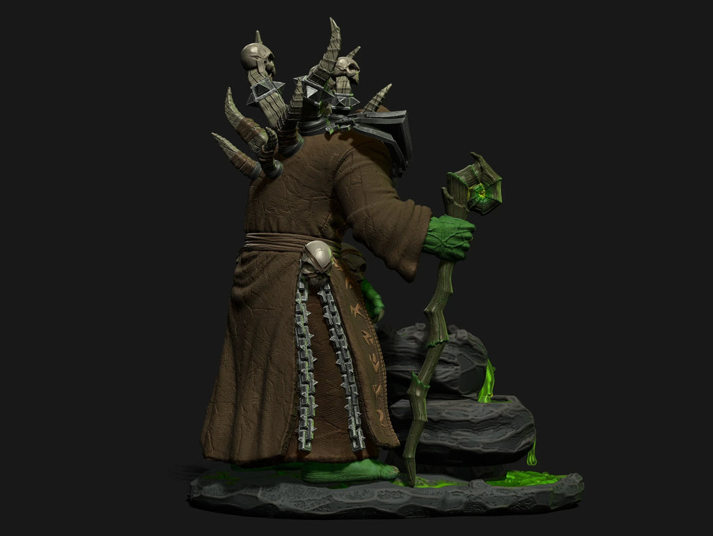 Gul'dan | Warcraft | World of Warcraft | Fan Art | Fully Magnetized Collectible Figurine