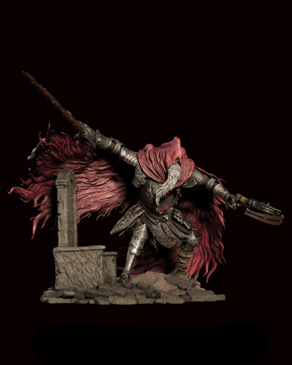 Slave Knight Gael | Dark Souls | Fan Art | Fully Magnetized Collectible Figurine