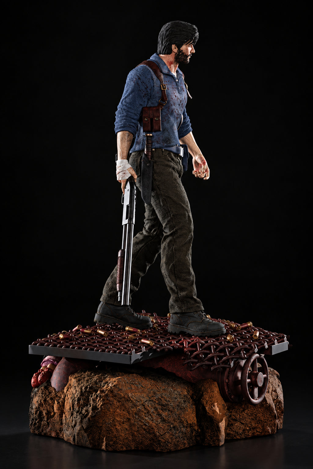 Sebastian Castellanos | The Evil Within | Gaming Collectible | Fan Art | Fully Magnetized Figurine
