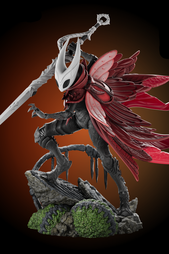 Hornet | Hollow Knight: Silksong Fan Art | Fully Magnetized Collectible Figurine