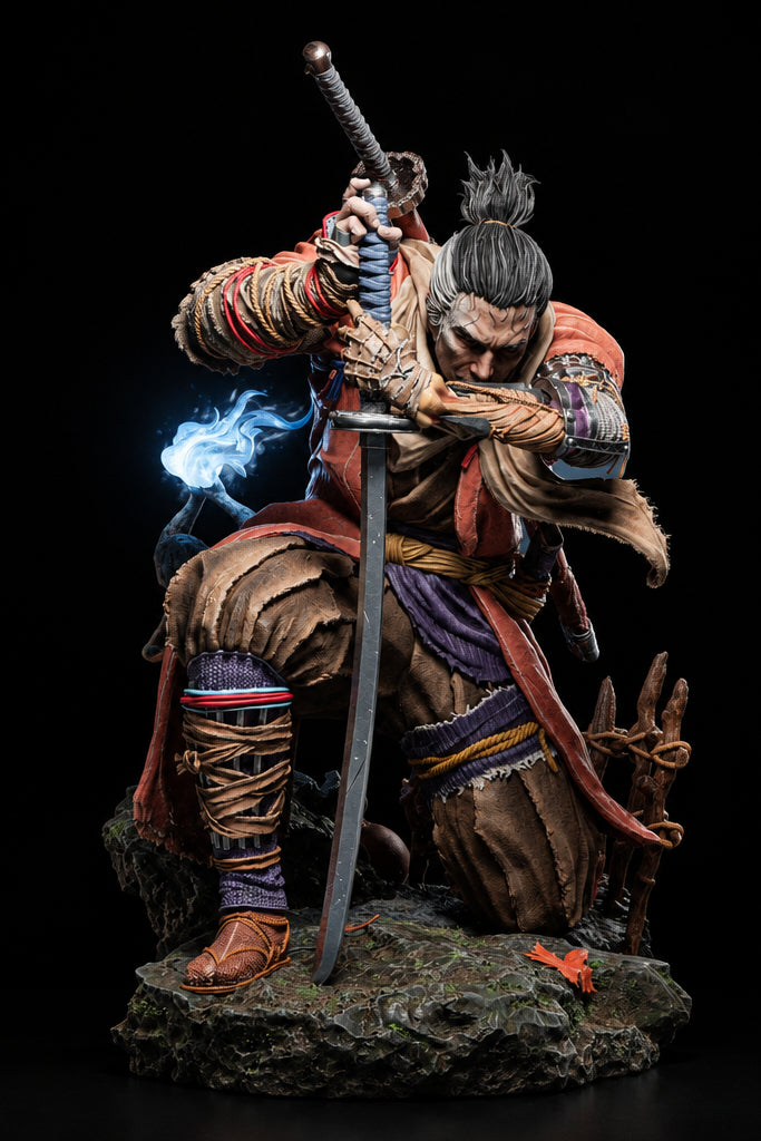 Wolf | Sekiro: Shadows Die Twice | Fan Art | Fully Magnetized Collectible Figurine