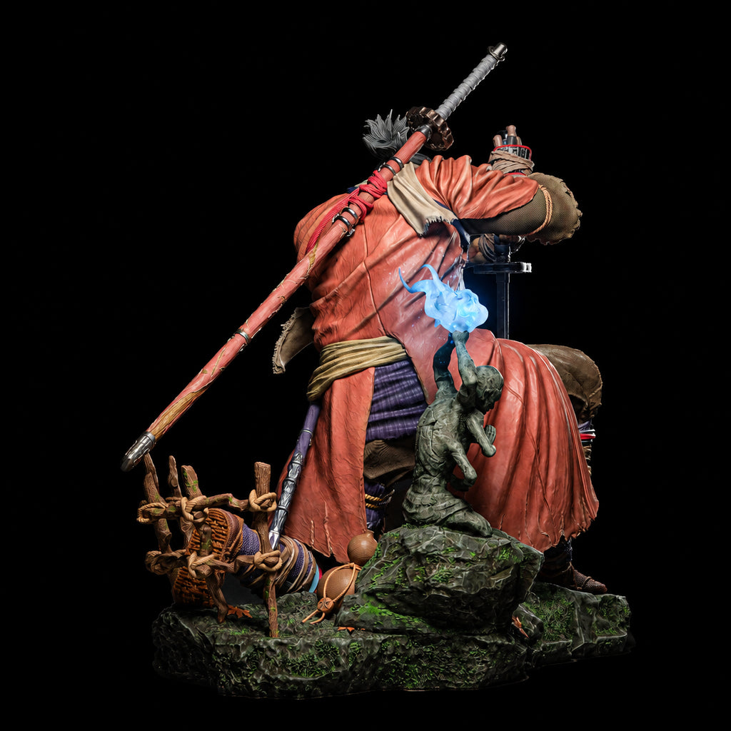 Wolf | Sekiro: Shadows Die Twice | Fan Art | Fully Magnetized Collectible Figurine