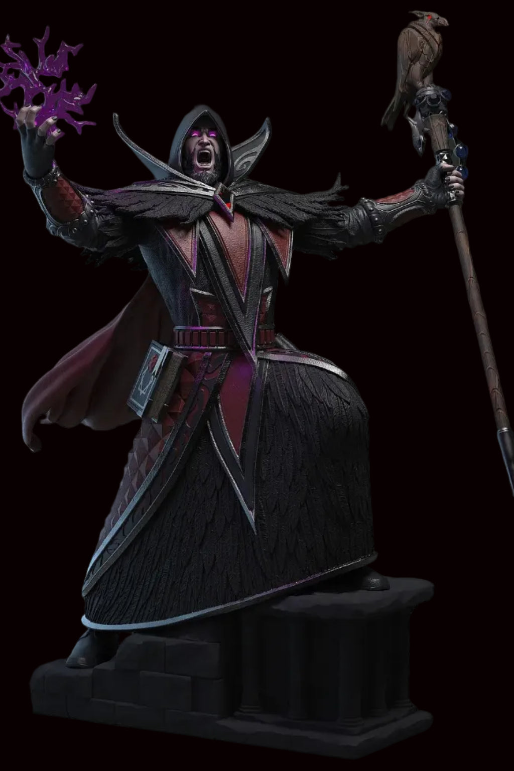 Medivh | Warcraft | World of Warcraft | Fan Art | Fully Magnetized Collectible Figurine