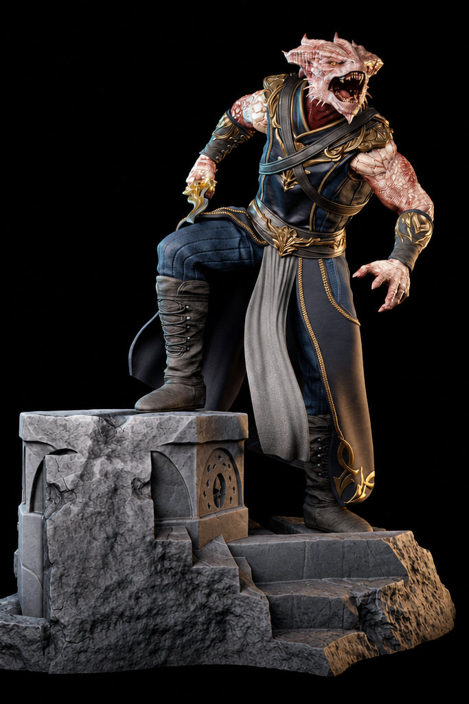 The Dark Urge | Baldur's Gate 3 | Fan Art | Fully Magnetized Collectible Figurine