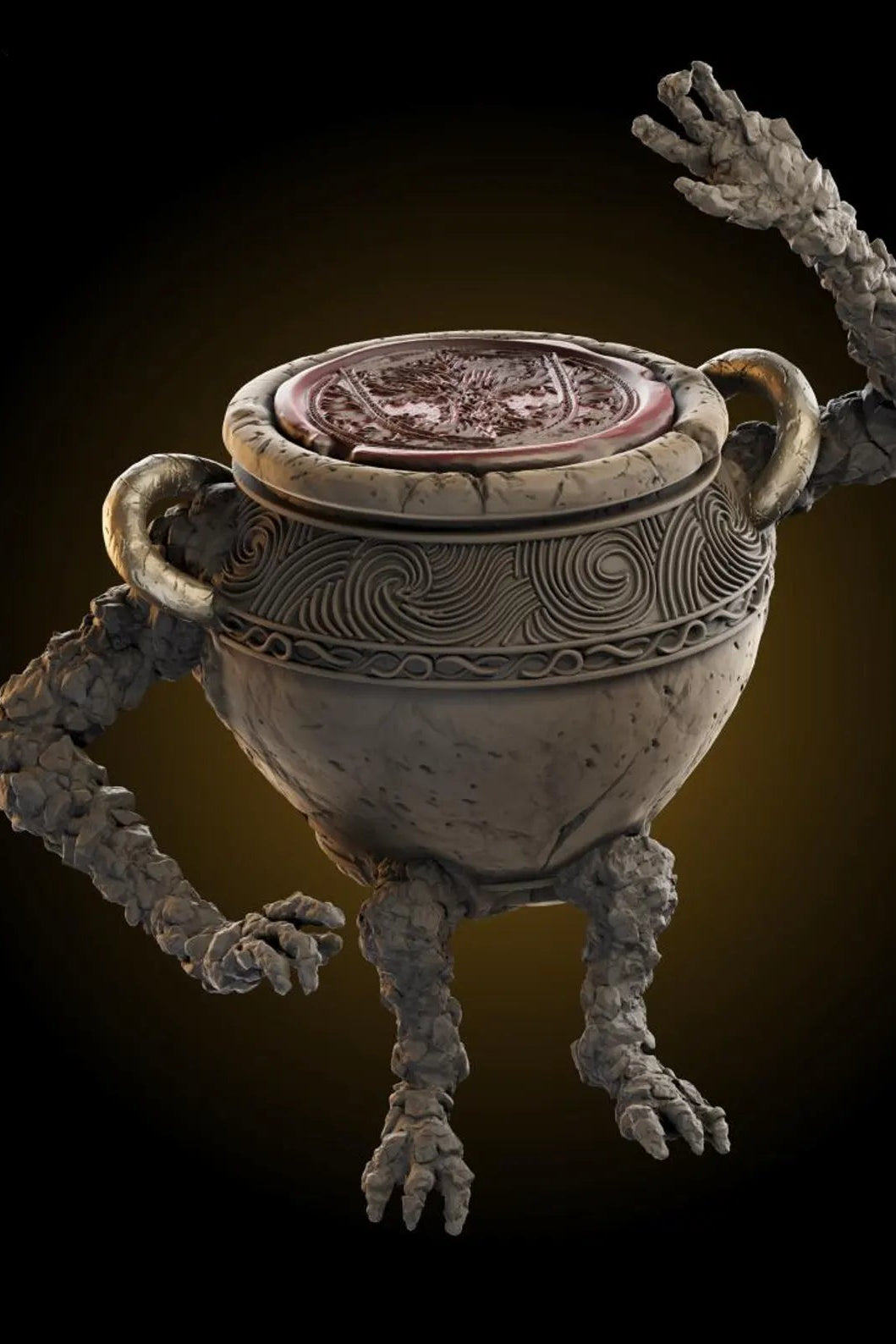 Iron Fist Alexander, Warrior Jar | Elden Ring | Fan Art | Fully Magnetized Collectible Figurine