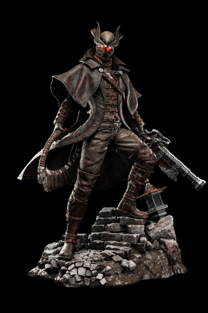 The Hunter | Bloodborne | Fan Art | Fully Magnetized Collectible Figurine