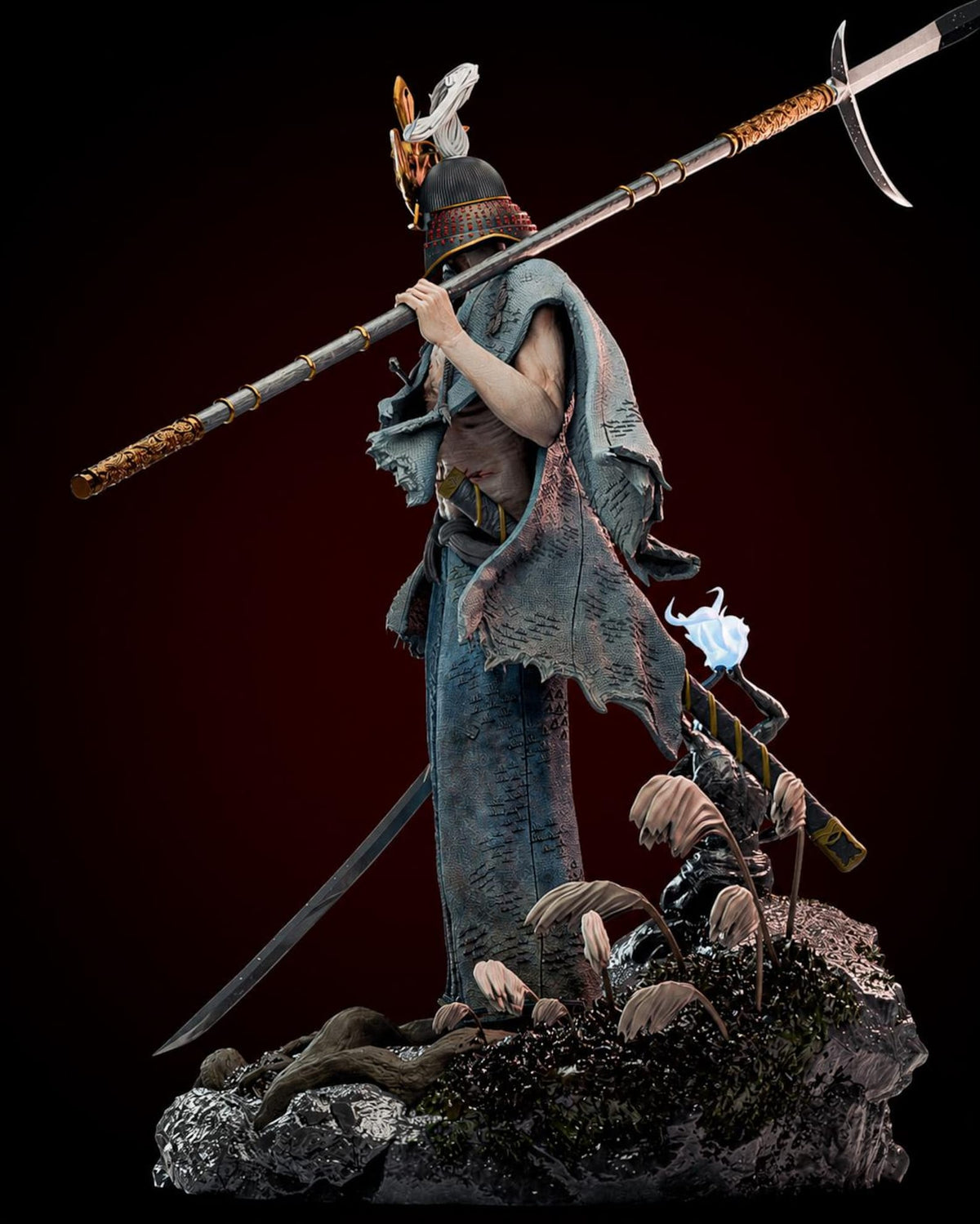 Isshin Ashina | Sekiro: Shadows Die Twice | Fan Art | Fully Magnetized Collectible Figurine