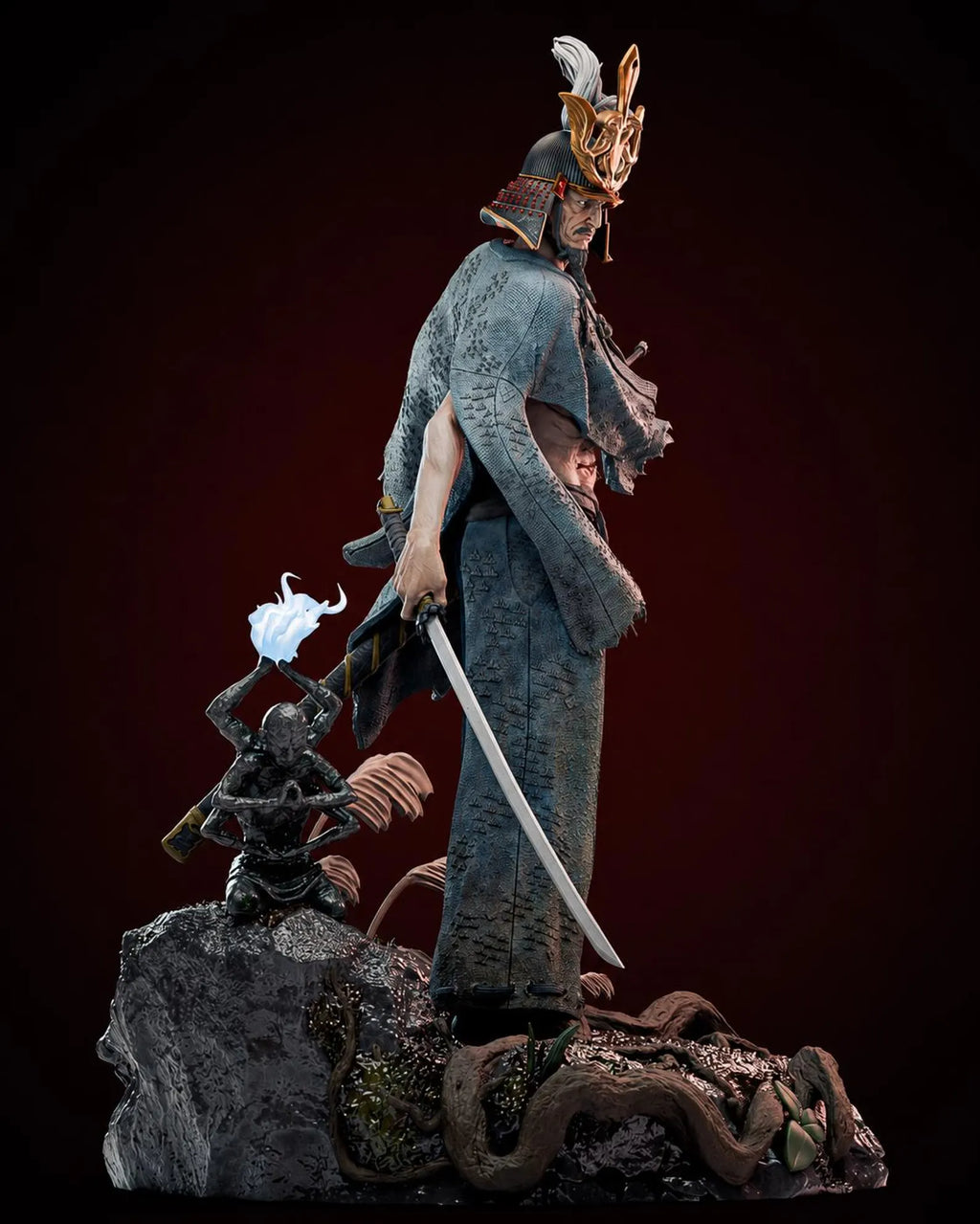 Isshin Ashina | Sekiro: Shadows Die Twice | Fan Art | Fully Magnetized Collectible Figurine