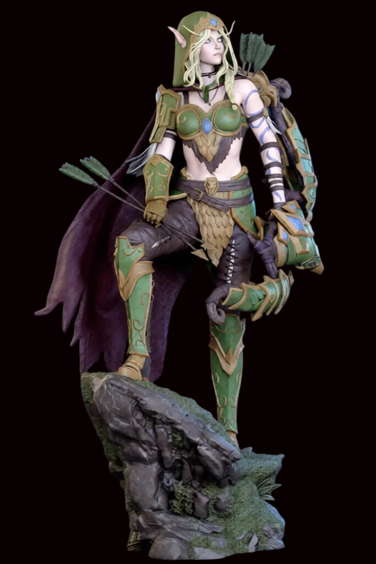 Alleria Windrunner | Warcraft | World of Warcraft | Fan Art | Fully Magnetized Collectible Figurine