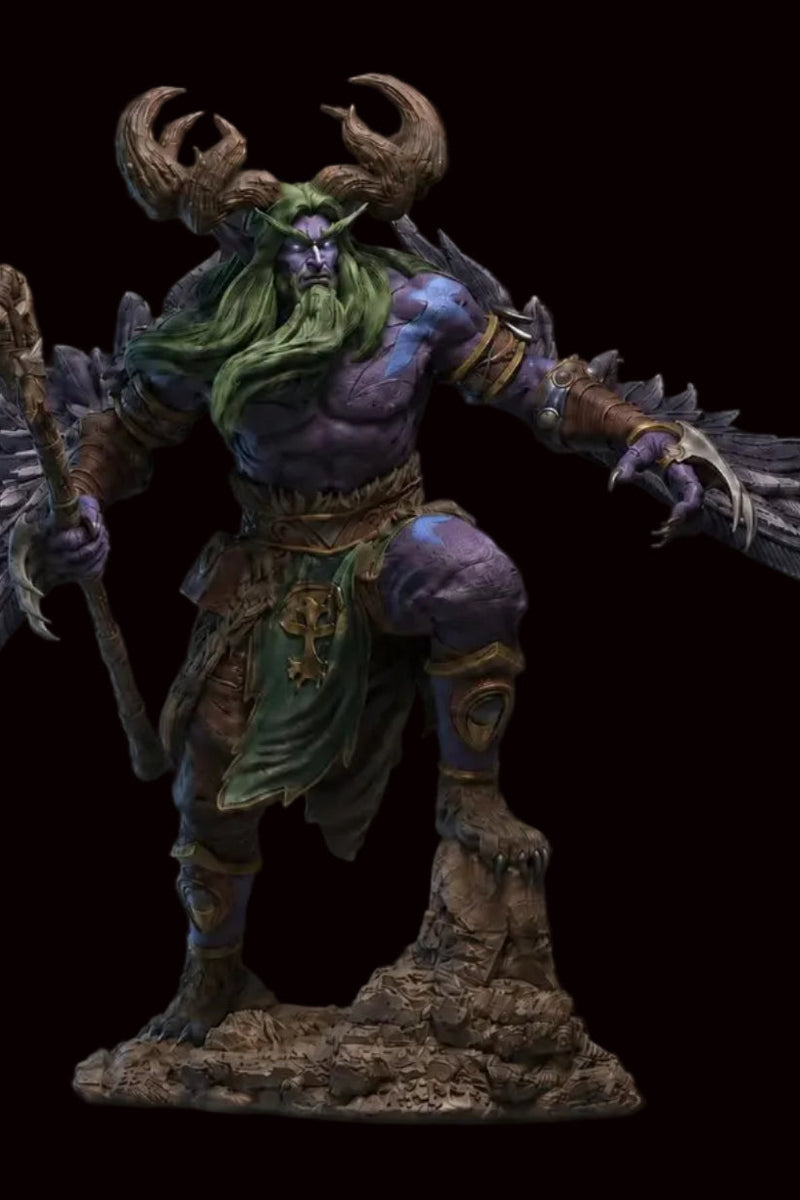 Malfurion Stormrage | Warcraft | World of Warcraft | Fan Art | Fully Magnetized Collectible Figurine