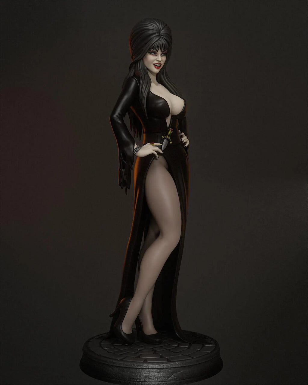 Elvira: Mistress of the Dark | Horror Icon | Fan Art | Fully Magnetized Collectible Figurine