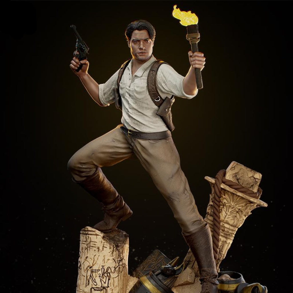 Rick O'Connell | The Mummy | Movie Collectible | Fan Art | Fully Magnetized Figurine