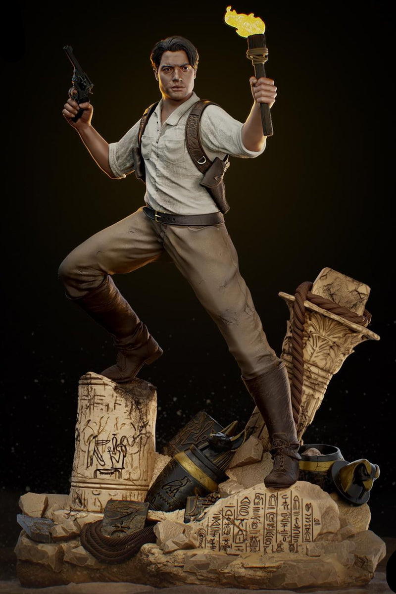 Rick O'Connell | The Mummy | Movie Collectible | Fan Art | Fully Magnetized Figurine