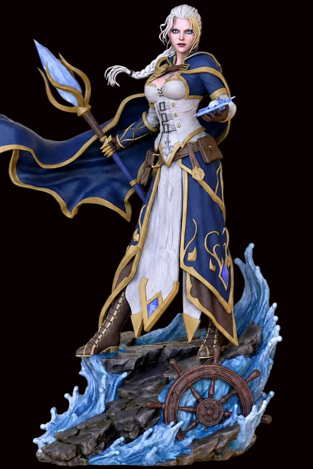 Jaina Proudmoore | Warcraft | World of Warcraft | Fan Art | Fully Magnetized Collectible Figurine