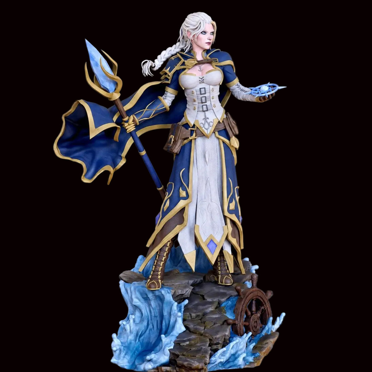 Jaina Proudmoore | Warcraft | World of Warcraft | Fan Art | Fully Magnetized Collectible Figurine