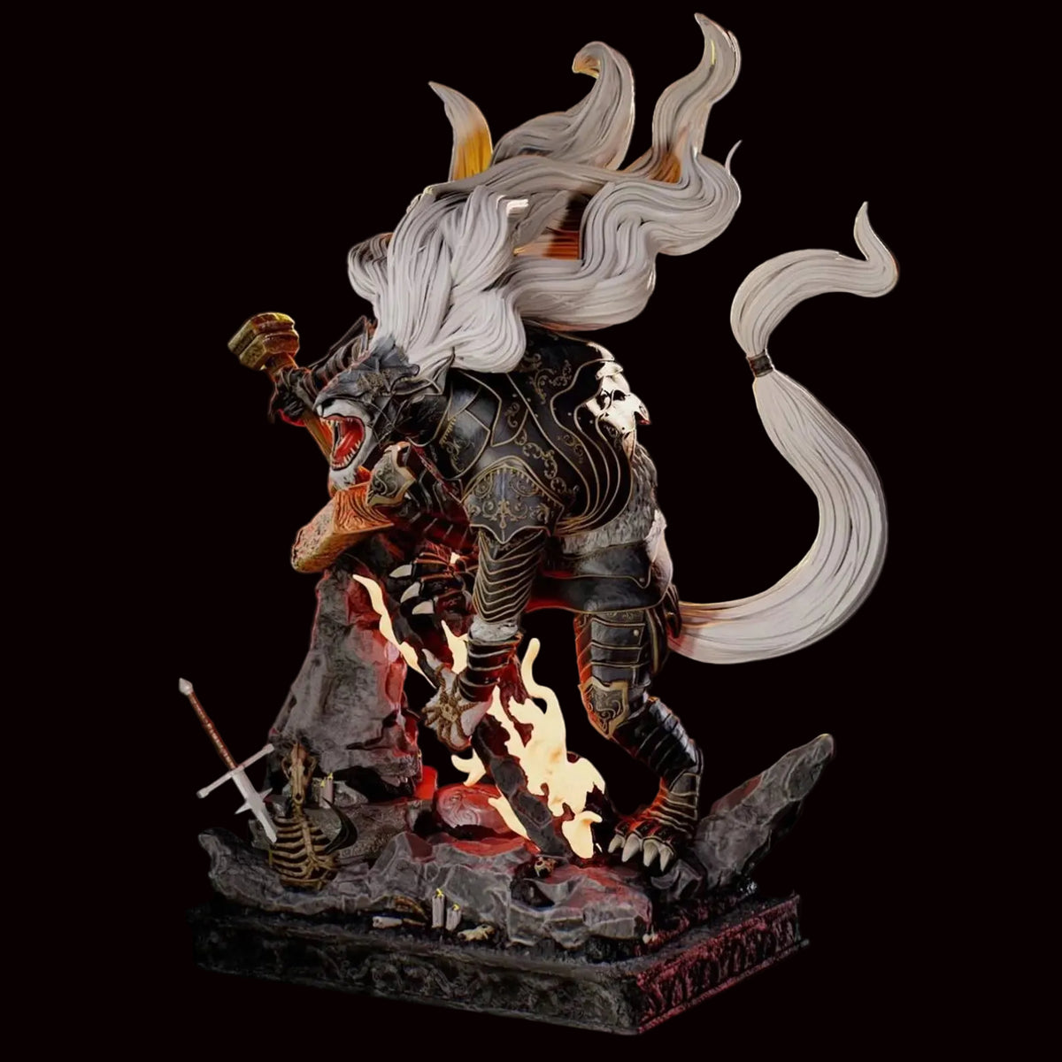 Maliketh, the Black Blade | Elden Ring | Fan Art | Fully Magnetized Collectible Figurine