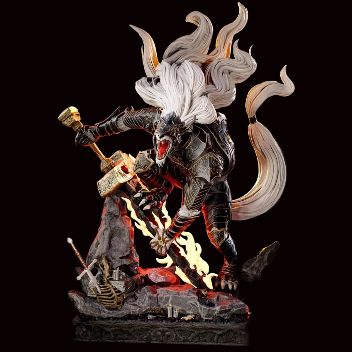 Maliketh, the Black Blade | Elden Ring | Fan Art | Fully Magnetized Collectible Figurine