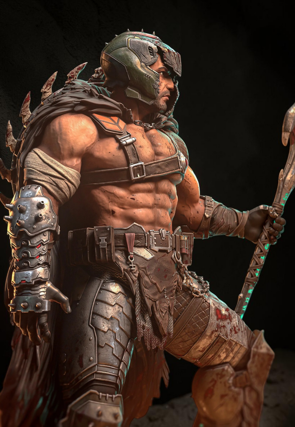 Doom Slayer | DOOM: The Dark Ages | Premium Fan Art | Fully Magnetized Collectible Figurine