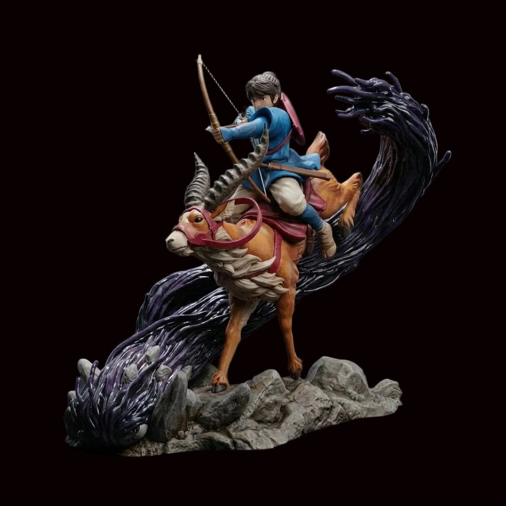 Ashitaka | Princess Mononoke | Fan Art | Fully Magnetized Collectible Figurine