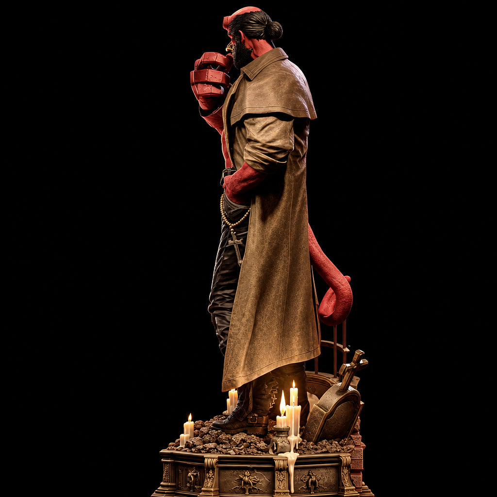 Hellboy | Dark Horse Comics | Fan Art | Fully Magnetized Collectible Figurine