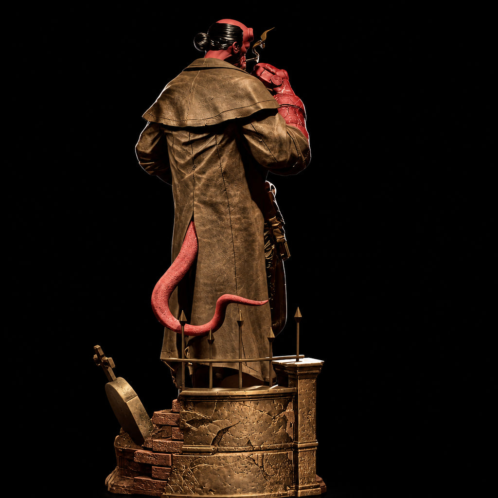 Hellboy | Dark Horse Comics | Fan Art | Fully Magnetized Collectible Figurine