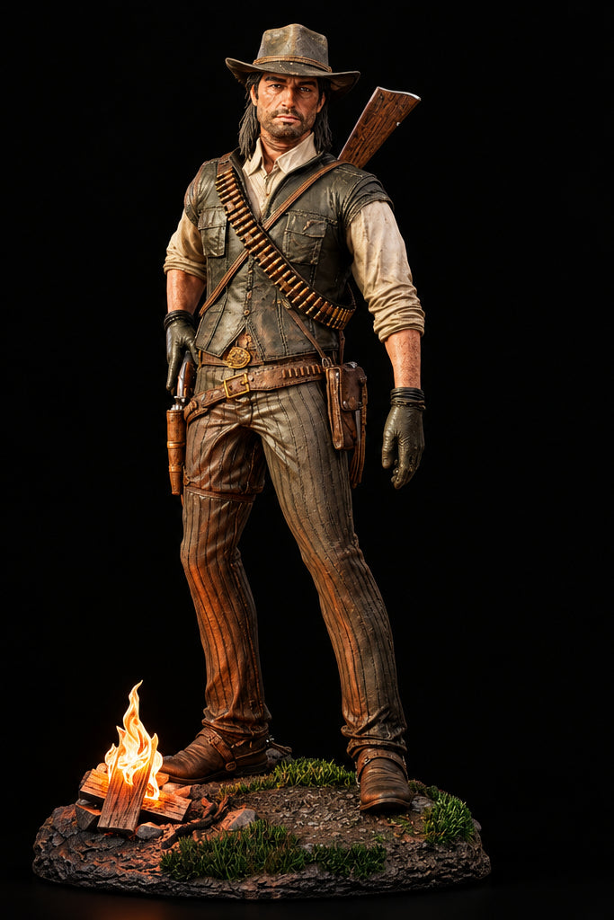 John Marston | Red Dead Redemption II | Fan Art | Fully Magnetized Collectible Figurine