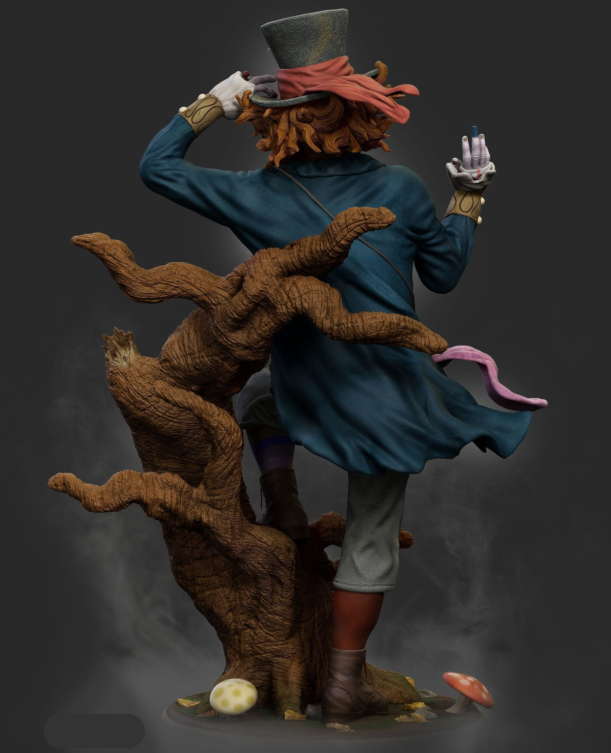 Mad Hatter | Alice in Wonderland | Movie Collectible | Fan Art | Fully Magnetized Figurine