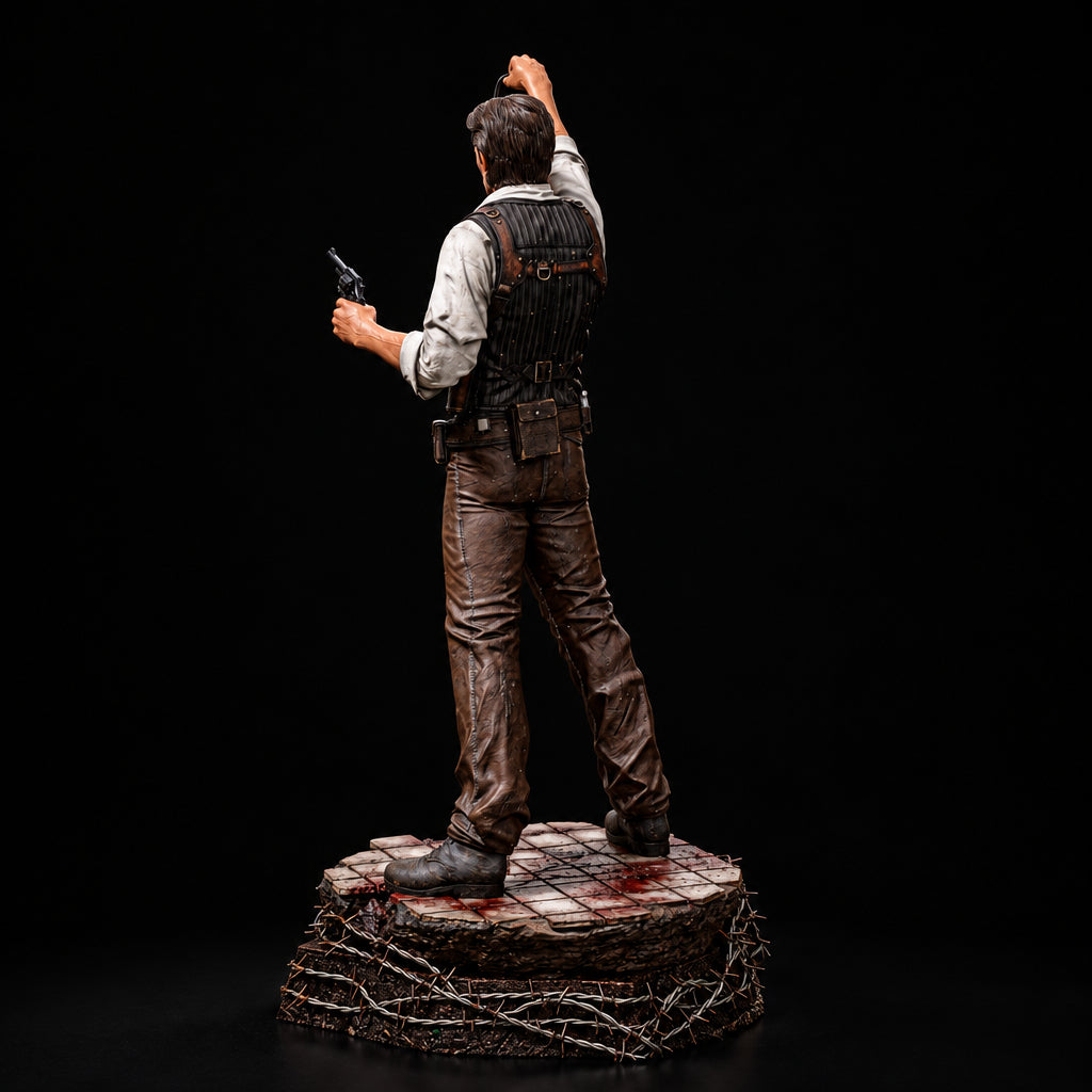 Sebastian Castellanos | The Evil Within | Gaming Collectible | Fan Art | Fully Magnetized Figurine