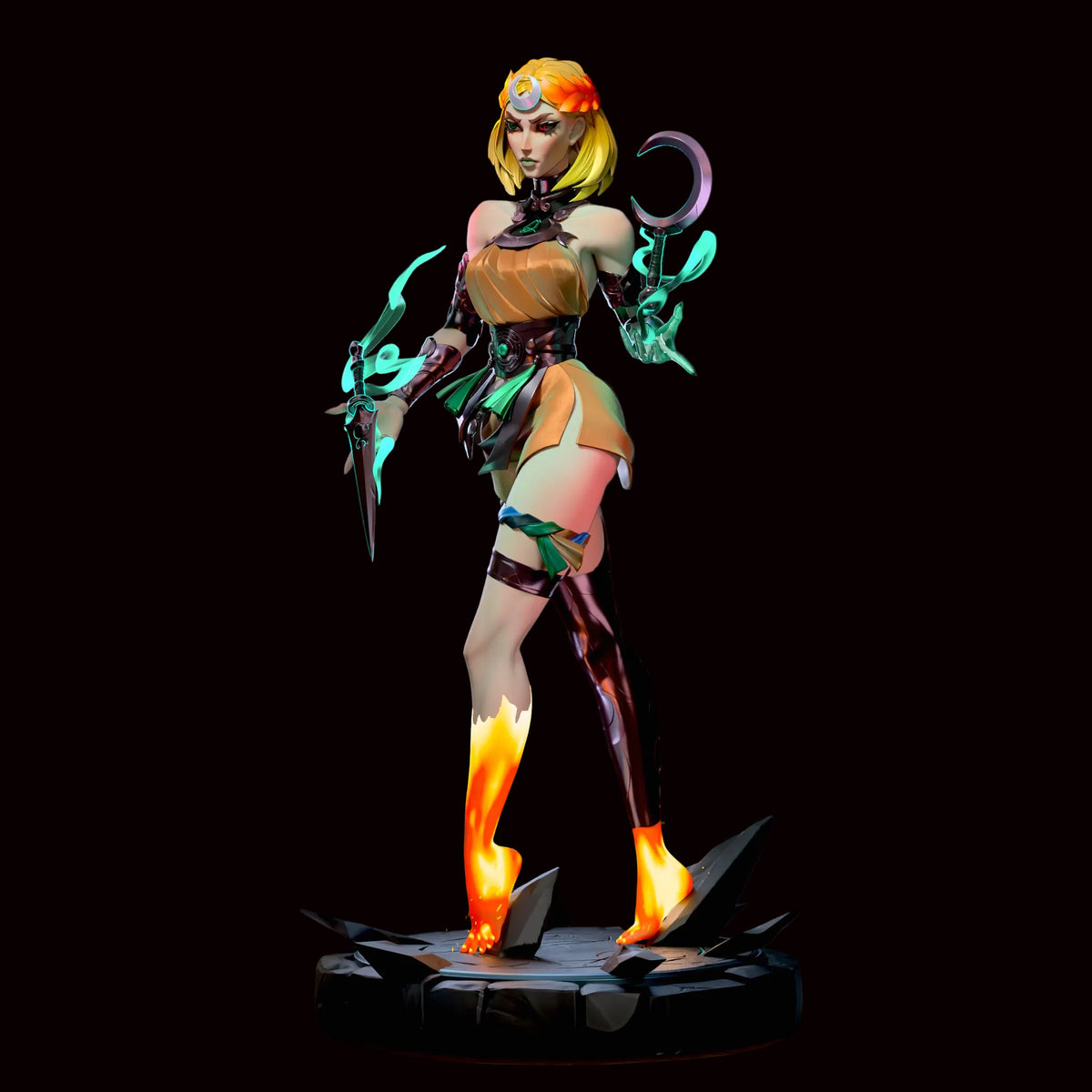Melinoë | Hades II | Fan Art | Fully Magnetized Figurine