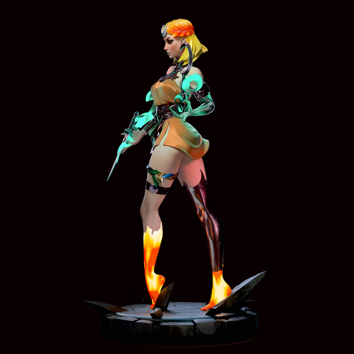 Melinoë | Hades II | Fan Art | Fully Magnetized Figurine