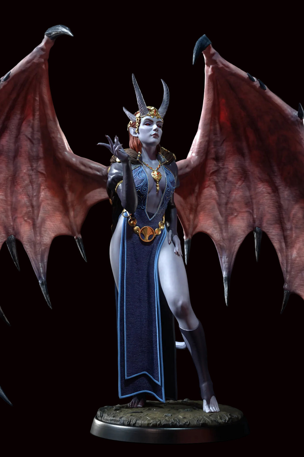 Mizora | Baldur's Gate 3 | Fan Art | Fully Magnetized Figurine