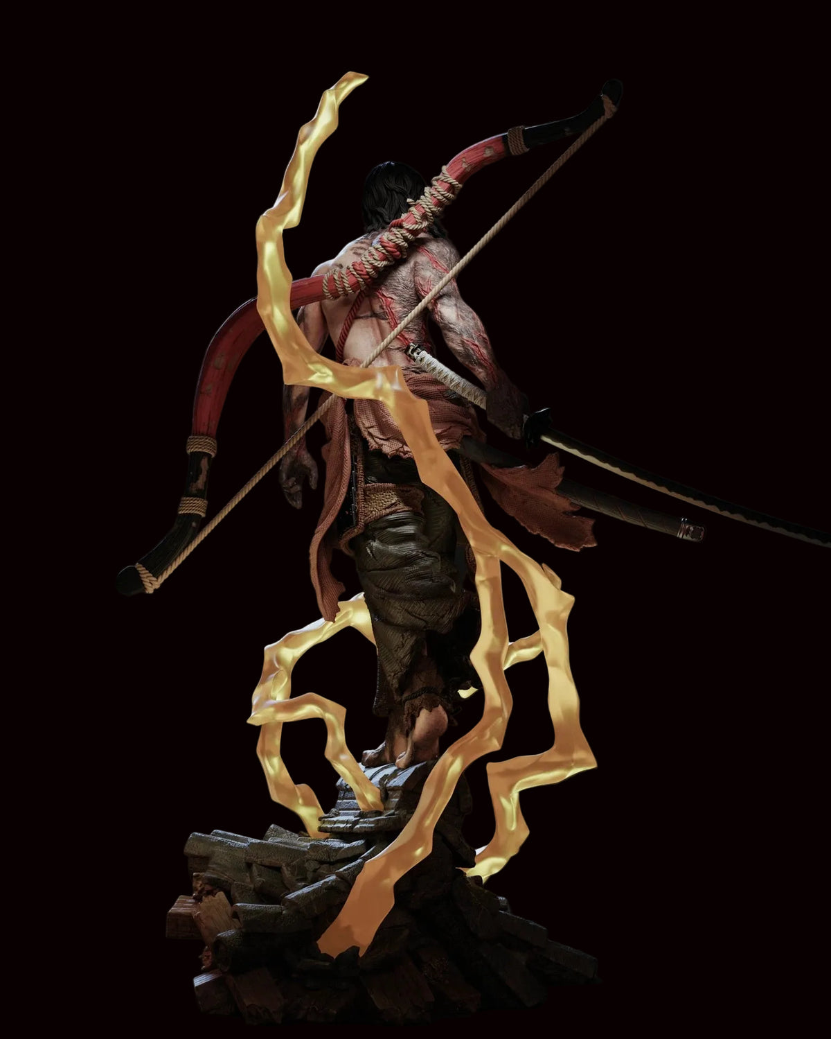 Genichiro Ashina | Sekiro: Shadows Die Twice | Fan Art | Fully Magnetized Collectible Figurine