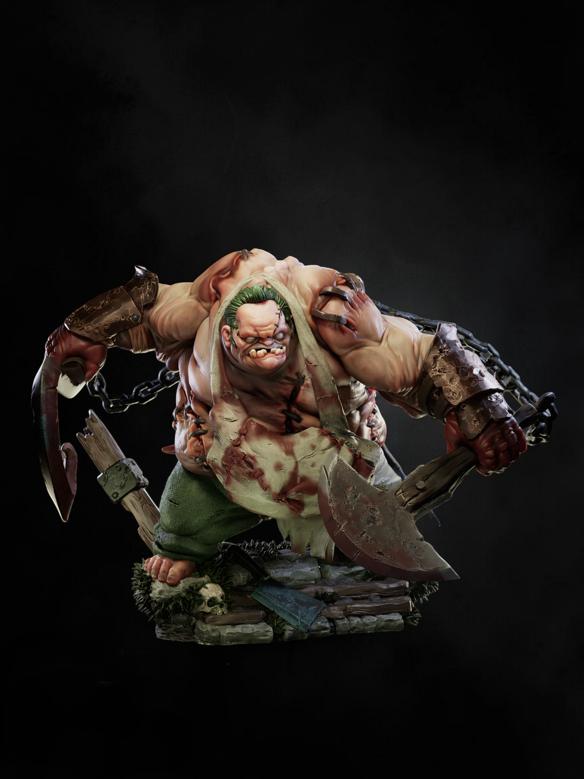 Pudge | Dota 2 | Fan Art | Fully Magnetized Collectible Figurine