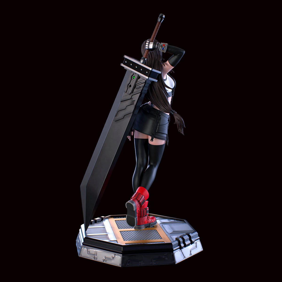 Tifa Lockhart | Final Fantasy VII | Fan Art | Fully Magnetized Figurine