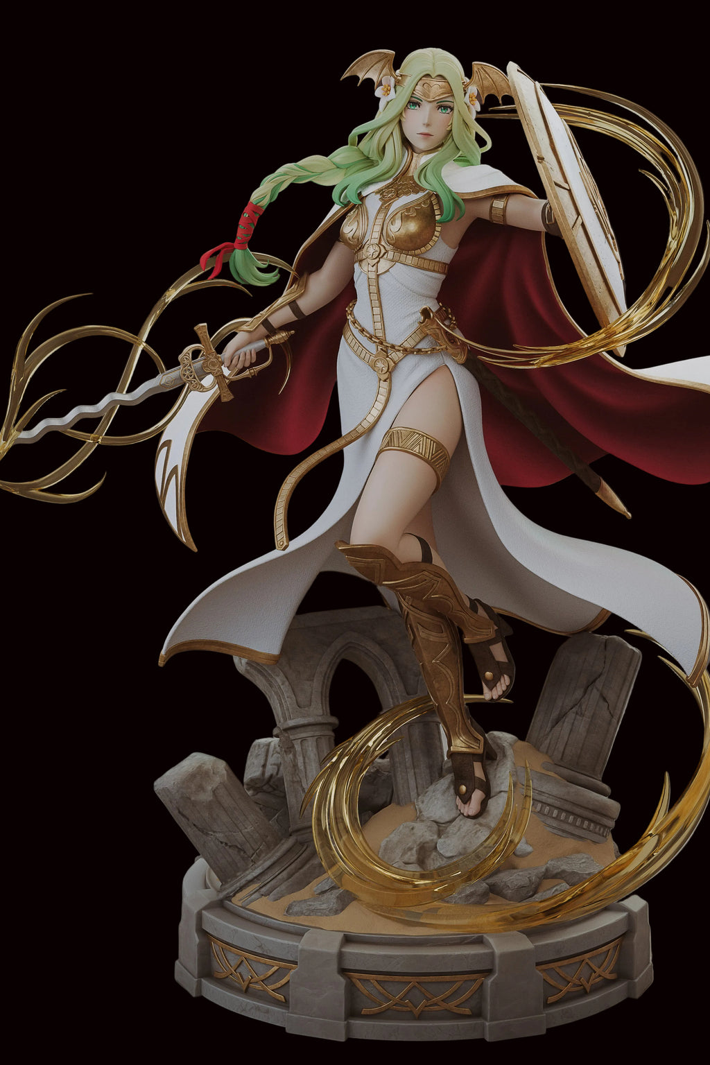 Saint Seiros | Fire Emblem: Three Houses | Fan Art | Fully Magnetized Figurine
