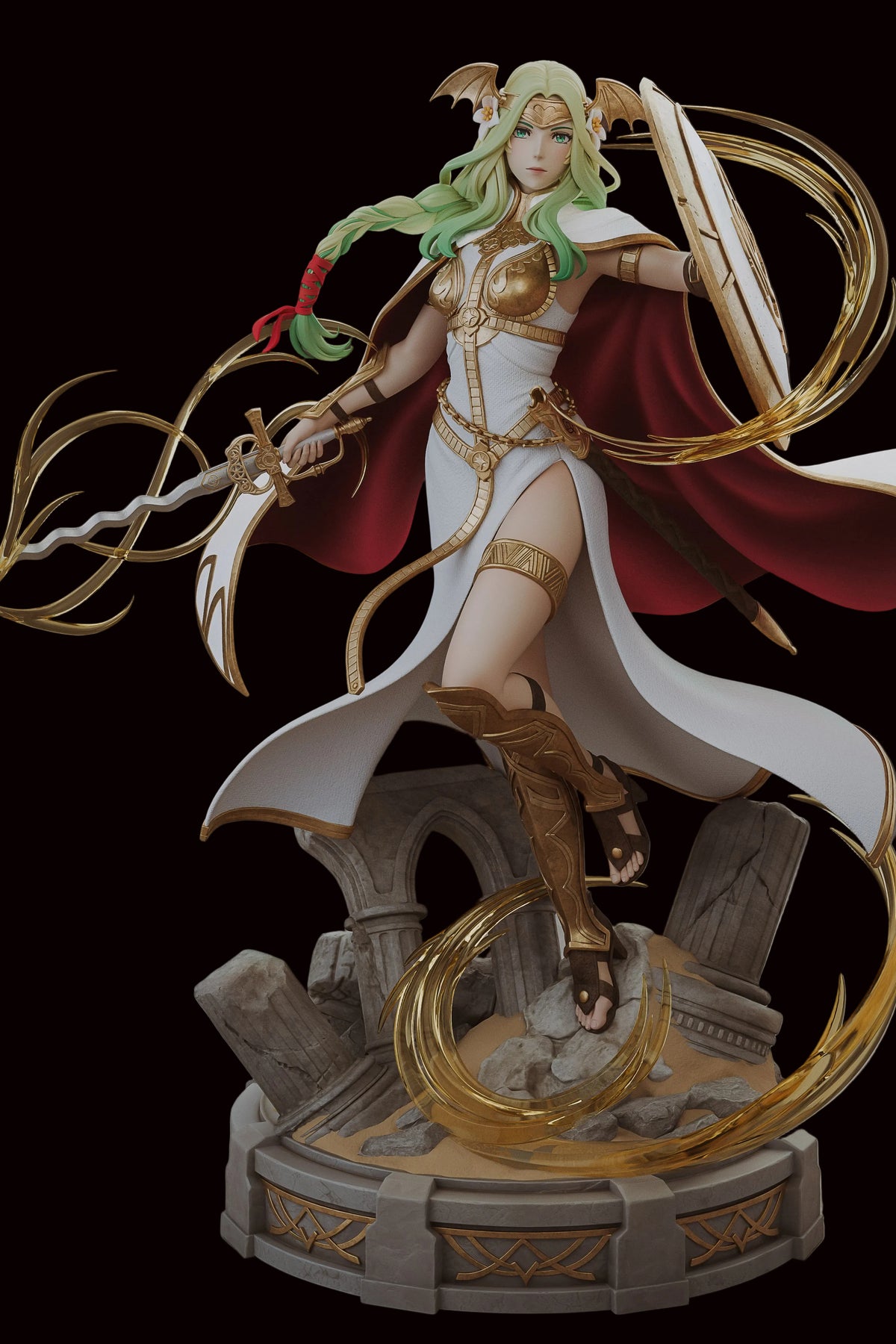 Saint Seiros | Fire Emblem: Three Houses | Fan Art | Fully Magnetized Figurine