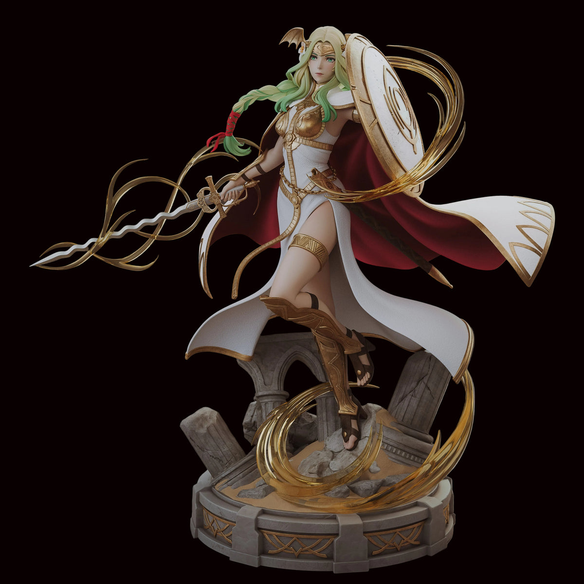 Saint Seiros | Fire Emblem: Three Houses | Fan Art | Fully Magnetized Figurine
