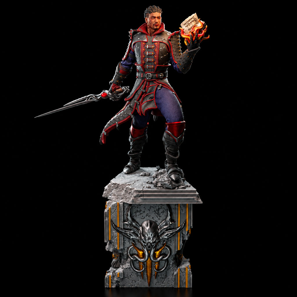 Wyll | Baldur's Gate 3 | Fan Art | Fully Magnetized Collectible Figurine